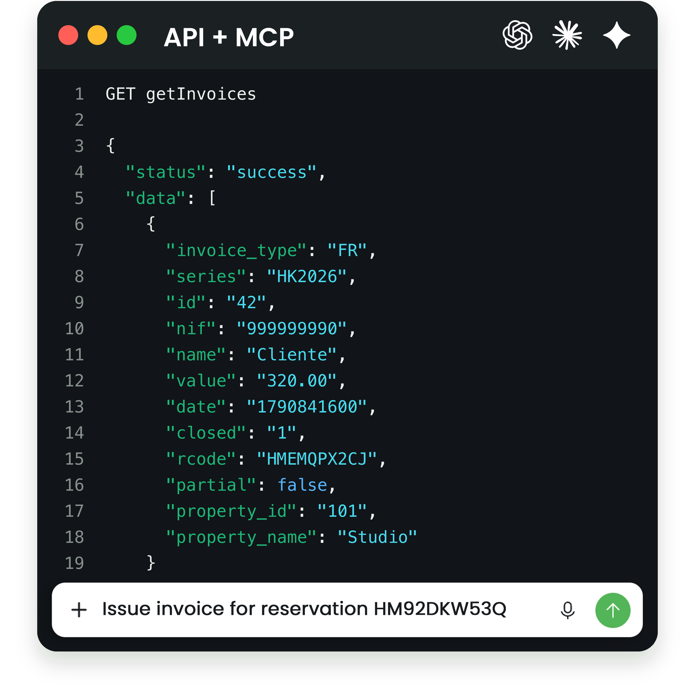 Hostkit API + MCP